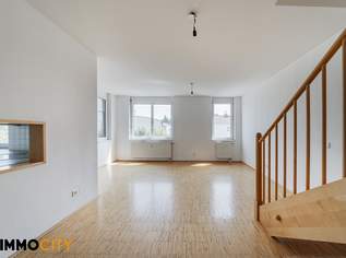 Sonnige Dachgeschoßwohnung 4-Zimmer (Maisonette) , 103 m² + Terrasse 29 m² + Garage in der Lemböckgasse, 499000 €, Immobilien-Wohnungen in 1230 Liesing