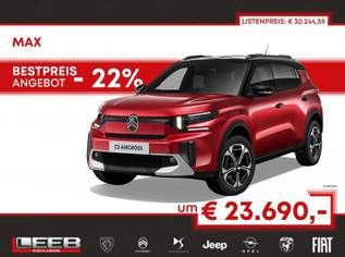 C3 Aircross Hybrid mHEV 145 Max ë-DSC6 inkl. Winterpaket, 23690 €, Auto & Fahrrad-Autos in 4600 Wels C3 Aircross Hybrid mHEV 145 Max ë-DSC6 inkl. Winterpaket, 23690 €, Auto & Fahrrad-Autos in 4600 Wels