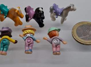 Bluebird Polly Pocket 1990 Happy Horses 3er Set vollständig Bluebird Polly Pocket 1990 Happy Horses 3er Set vollständig