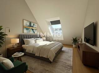 Iconic Living: 4-Zimmer-Luxus-Penthouse mit imposanter Raumhöhe und stilvoller Architektur, 2950 €, Immobilien-Wohnungen in 1130 Hietzing