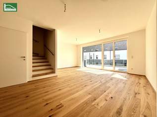 Erstbezug, Ziegelmassiv-Bauweise, 3-Schichtverglasung, Luftwärmepumpe, Stellplätze, S-Bahn 5 Minuten entfernt! - JETZT ZUSCHLAGEN, 515000.97 €, Immobilien-Häuser in 2481 Gemeinde Achau