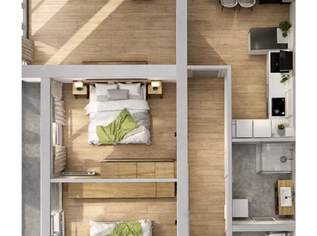 Hochwertig sanierte 3-Zimmerwohnung mit Balkon, 385000 €, Immobilien-Wohnungen in 6130 Stadt Schwaz