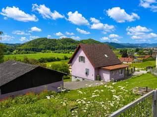 Charmantes Einfamilienhaus in traumhafter Aussichtslage, 265000 €, Immobilien-Häuser in 8442 Fresing