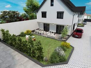Familienidyll: Ihr Traumhaus mit 4 Schlafzimmern bei Wien & Bratislava, 519000 €, Immobilien-Häuser in 2413 Edelstal