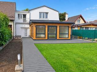 Modernisiertes Einfamilienhaus mit Holz-Wintergarten und großem Garten in Grünruhelage, 2995 €, Immobilien-Häuser in 1220 Donaustadt Modernisiertes Einfamilienhaus mit Holz-Wintergarten und großem Garten in Grünruhelage, 2995 €, Immobilien-Häuser in 1220 Donaustadt