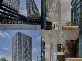 Möblierte 3-Zimmer-Wohnung im Helio Tower – Top-Lage, traumhafter Blick, inkl. Gym & Garage ++++, 2850 €, Immobilien-Wohnungen in 1030 Landstraße