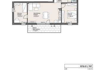 Baubeginn I direkt beim Park I wenige Minuten bis zur Donauinsel, Neuen und Alten Donau I, 499000 €, Immobilien-Wohnungen in 1210 Floridsdorf