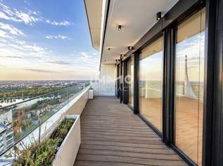 DANUBEFLATS. 40. Etage inkl. 30m2 Balkon - The One And Only, 799000 €, Immobilien-Wohnungen in 1220 Donaustadt
