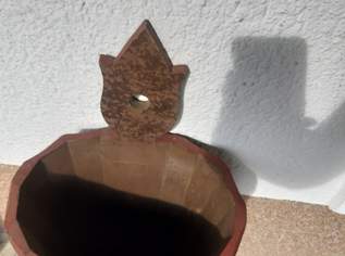 Schirmständer Holz bäuerlich bemalt Schirmständer Holz bäuerlich bemalt