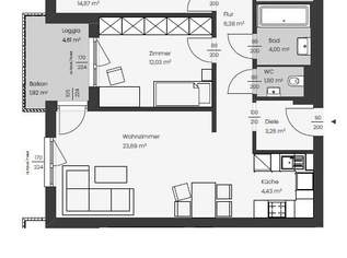 ***BIS JAHRESENDE FERTIGGESTELLT: wunderschöne 3-Zimmer-Wohnung mit Loggia - KLIMAAKTIV Gold ausgezeichneter Neubau - keine Provision für den Käufer - Nähe St. Pölten / Wohnpark Ober-Grafendorf - ökologisch, hochmodern, ausgezeichnet ***, 258000 €, Immobilien-Wohnungen in 3200 Gemeinde Ober-Grafendorf