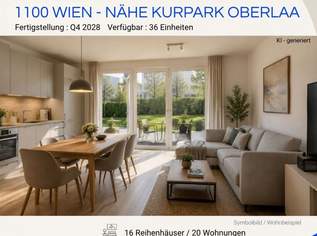 Exklusive Kurparkresidenzen - INVESTMENT, 594000 €, Immobilien-Wohnungen in 1100 Favoriten