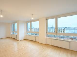 Klimatisierte 2-Zimmer Wohnung am Donaukanal mit tollem Ausblick, 1490 €, Immobilien-Wohnungen in 1020 Leopoldstadt