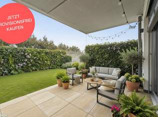 PROVISIONSFREI! Großzügig geplante 2-Zimmer-Wohnung mit traumhaftem Garten | Viel Privatsphäre | Sofort vermietbar, 296000 €, Immobilien-Wohnungen in Niederösterreich