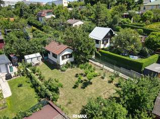 Rarität in Wien – 265 m² großes Kleingartengrundstück mit Bestand und attraktivem Neubaupotenzial, 299000 €, Immobilien-Grund und Boden in 1140 Penzing