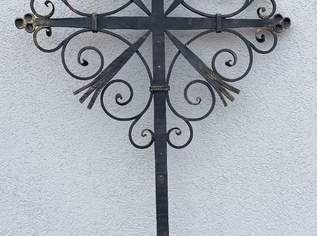 schmiedeeisernes Grabkreuz 1600/900mm, 100 €, Marktplatz-Antiquitäten, Sammlerobjekte & Kunst in 3314 Gemeinde Strengberg