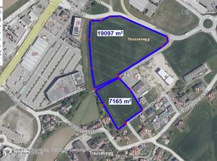 2 Grundstücke Gewerbebauerwartungsland MB und B am Westring Wels, 0 €, Immobilien-Grund und Boden in 4600 Wels
