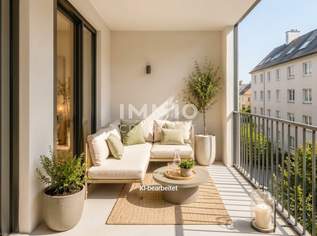 Exklusive Neubauwohnung nahe Schloss Schönbrunn – Erstbezug mit Balkon, 334000 €, Immobilien-Wohnungen in 1120 Meidling