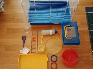 Hamsterkäfig und Zubehör , 17 €, Marktplatz-Tiere & Tierbedarf in 1050 Margareten