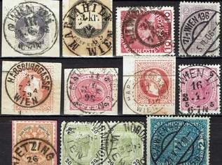 Ö-KuK Stempellot Wien ca. 65-Kleinpunkte (15), 16 €, Marktplatz-Sammlungen & Haushaltsauflösungen in 9020 Klagenfurt am Wörthersee