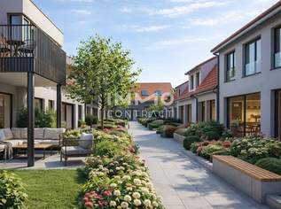 Sonnige 2-Zimmer-Gartenwohnung mit idealer Raumaufteilung – provisionsfreier Erstbezug AM LIESINGBACH, 349000 €, Immobilien-Wohnungen in 1100 Favoriten