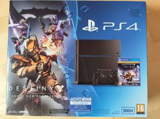 PS4 500GB Jet Black mit Laufwerk + 2 Controller und Spiel, 150 €, Marktplatz-Kameras & TV & Multimedia in 2620 Ramplach