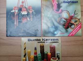 Bücherset (Gestecke, Scoubidou, Kerzen gießen), 7 €, Marktplatz-Bücher & Bildbände in 6410 Marktgemeinde Telfs