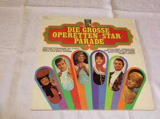 Die Grosse Operetten Star Parade Schallplatte, 5 €, Marktplatz-Musik & Musikinstrumente in 5400 Hallein