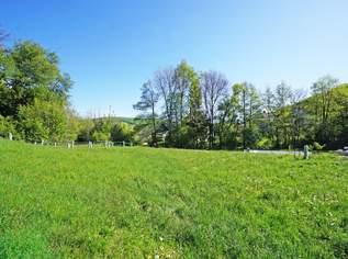 Großzügiges Baugrundstück mit Traumausblick - vollerschlossen - Aufschließung bezahlt!, 340000 €, Immobilien-Grund und Boden in 3012 Gemeinde Wolfsgraben