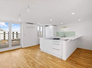 Sanierte Dachgeschoßwohnung mit großartiger Dachterrasse beim Meidlinger Markt, 695000 €, Immobilien-Wohnungen in 1120 Meidling