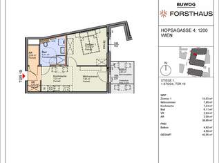 "FORSTHAUS" - kompetente und freundliche Beratung - Nebau Erstbezug 2 Zimmer + Balkon, 235000 €, Immobilien-Wohnungen in 1200 Brigittenau "FORSTHAUS" - kompetente und freundliche Beratung - Nebau Erstbezug 2 Zimmer + Balkon, 235000 €, Immobilien-Wohnungen in 1200 Brigittenau