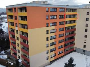 3,5 Zimmer-Wohnun im 7. OG +++ 98 m² Gesamtnutzfläche inkl. Balkon / Loggia mit traumhafter Aussicht+++, 109900 €, Immobilien-Wohnungen in 8750 Judenburg