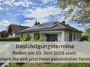 Charmantes Einfamilienhaus mit Garten, Pool & Wintergarten in Wilhering!, 529000 €, Immobilien-Häuser in 4073 Wilhering