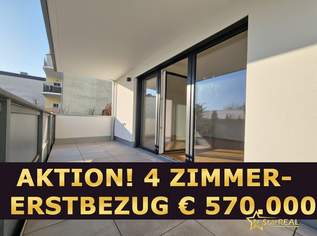 PREIS REDUZIERT! FRÜHLINGSAKTION! € 30.000 GESCHENKT! STILVOLLER 4-ZIMMER-ERSTBEZUG. NÄHE ZENTRUM MÖDLING - BALKON, 2 BÄDER & TIEFGARAGE OPTIONAL., 570000 €, Immobilien-Wohnungen in 2340 Gemeinde Mödling