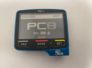SRM PC 8 Powercontrol mit GPS in blau