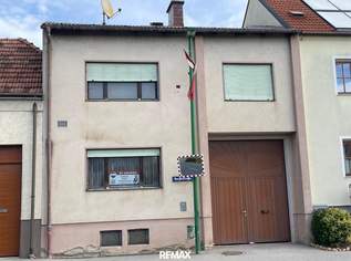 Sanierungsbedürftiges Bauernhaus in Pöttsching: 126 m², 6 Zimmer und viel Potenzial zum Gestalten, 99900 €, Immobilien-Häuser in 7033 Gemeinde Pöttsching