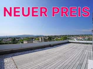 Anninger-Blick: Penthouse-Wohnung | 131 m² Wfl. | 80 m² Dachterrasse | PKW-Stellplatz | riesiger Gemeinschaftsgarten, 770000 €, Immobilien-Wohnungen in 2345 Brunn am Gebirge
