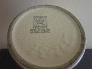 Alte Vase - Sammlerstück - Gmundner Keramik - Höhe: 25,5cm
