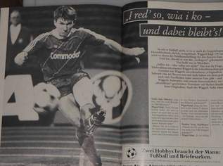 FUSSBALL - BAYERN MÜNCHEN MAGAZIN -Ausgabe 1985/ Versand gratis!, 15 €, Marktplatz-Antiquitäten, Sammlerobjekte & Kunst in 7201 Neudörfl