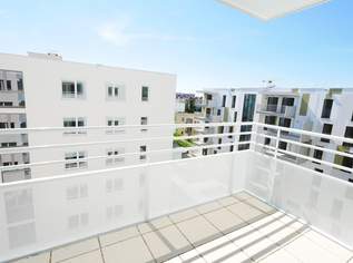 Moderne Neubauwohnung in schöner Lage: 1 Zimmer mit eigenem Balkon! PROVISIONSFREI!, 629 €, Immobilien-Wohnungen in 1210 Floridsdorf