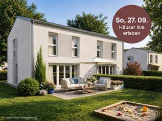 Niedrigenergie-Ziegelmassiv Doppelhaus | LWP, PV-Anlage | 4 Zimmer | Terrasse, Eigengarten & 2 Parkplätzen, 619900 €, Immobilien-Häuser in 2540 Bad Vöslau Niedrigenergie-Ziegelmassiv Doppelhaus | LWP, PV-Anlage | 4 Zimmer | Terrasse, Eigengarten & 2 Parkplätzen, 619900 €, Immobilien-Häuser in 2540 Bad Vöslau