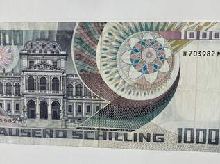 1000,- ATS Wertpapier 1000,- ATS Wertpapier