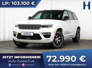 Grand Cherokee 4xe PHEV Summit Reserve HIGH-END VOLLAUSSTATTUNG, 76490 €, Auto & Fahrrad-Autos in 2512 Katastralgemeinde Tribuswinkel Grand Cherokee 4xe PHEV Summit Reserve HIGH-END VOLLAUSSTATTUNG, 76490 €, Auto & Fahrrad-Autos in 2512 Katastralgemeinde Tribuswinkel