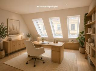 Erstbezug! Wunderschöne 2-Zimmer Dachgeschosswohnung mit Loggia nähe Kutschkermarkt, 579000 €, Immobilien-Wohnungen in 1180 Währing