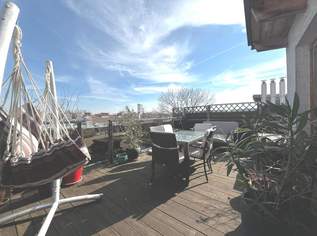 Dachgeschoss mit Terrasse - Ausblick auf die Gloriette, 630000 €, Immobilien-Wohnungen in 1140 Penzing