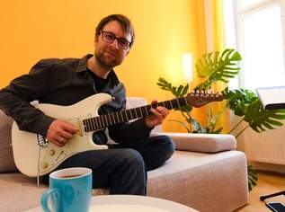 Gitarrenunterricht Wien: von aktivem, studierten Gitarristen für alle Niveaus