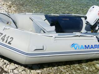 VIAMARE Schlauchboot mit Aluboden 3,30m mit 6PS Yamaha Außenbordmotor, 950 €, Marktplatz-Sportgeräte & Zubehör in 1040 Wieden