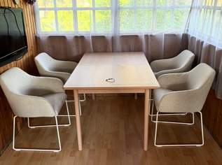 Ikea Esstisch mit Sessel - SKANSNÄS / TOSSBERG, 600 €, Haus, Bau, Garten-Möbel & Sanitär in 3400 Gemeinde Klosterneuburg