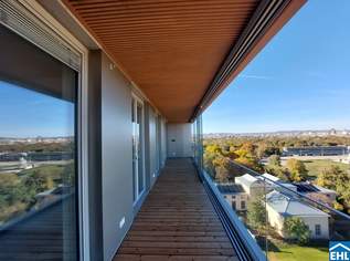 GRÜNBLICK im "Viertel Zwei" ! Exklusive 4-Zimmerwohnung mit 20 m² Loggia, 3299.99 €, Immobilien-Wohnungen in 1020 Leopoldstadt