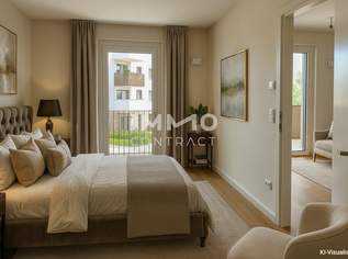 Provisionsfreier Erstbezug! Nähe U1 Leopoldau: 2 Zimmer mit Balkon, 280000 €, Immobilien-Wohnungen in 1210 Floridsdorf