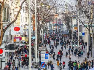 Attraktives Geschäftslokal mit sehr guter Sichtbarkeit und hoher Fußgängerfrequenz, 43260 €, Immobilien-Gewerbeobjekte in 1070 Neubau